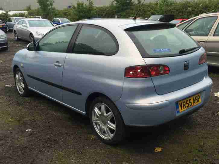 2005 SEAT IBIZA SPORT 16V BLUE 1.4 3 DOOR GREAT CONDITION + NO RESERVE +