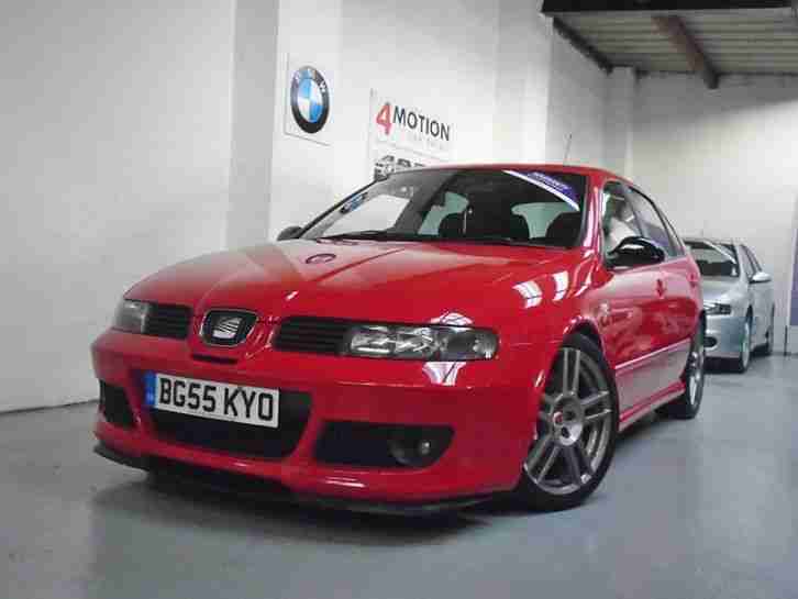 2005 SEAT LEON 1.8 T 20VT CUPRA R BAM 225 ONE OWNER FROM NEW FULL S HIST P EX
