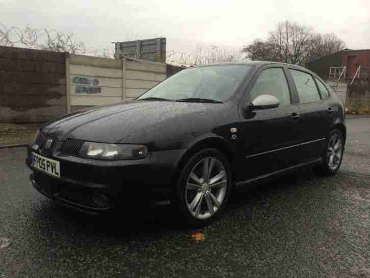 2005 SEAT LEON FR TDI BLACK