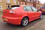 2005 LEON FR TDI RED FULL S HISTORY