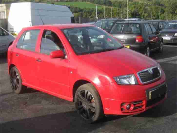 Skoda FABIA. Skoda car from United Kingdom