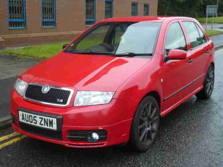 2005 SKODA FABIA VRS TDI PD 130 RED