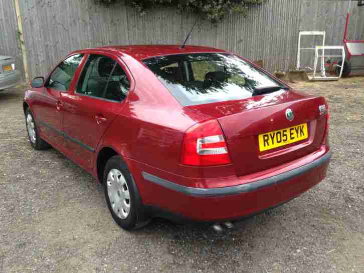 2005 SKODA OCTAVIA AMBIENTE TDI AUTO RED