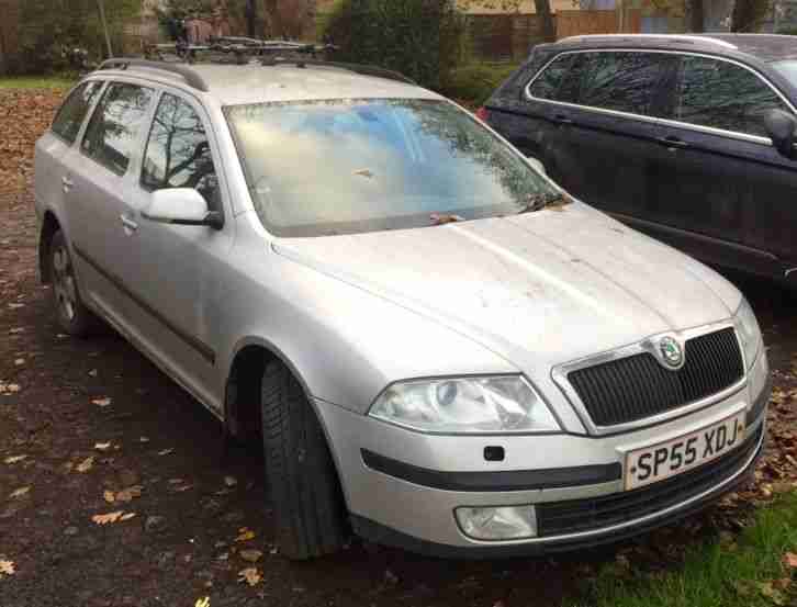 2005 SKODA OCTAVIA TDI 4X4 SILVER Spares/Repairs