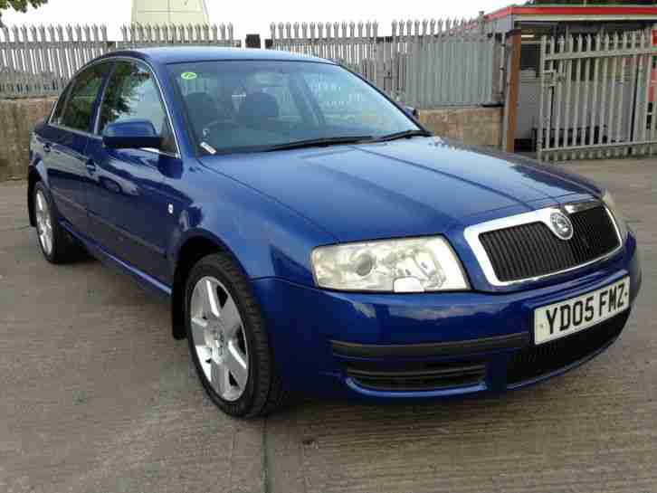 2005 SKODA SUPERB 1.9 TDI 130 COMFORT +DIESEL +FSH +MOT +LOW MILEAGE PASSAT A4