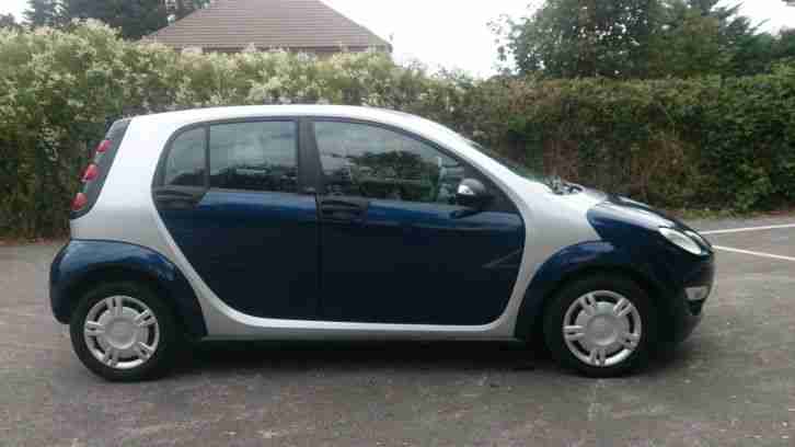 2005 SMART FORFOUR PULSE SEMI-AUTO SILVER with only 55K miles, long MOT and TAX