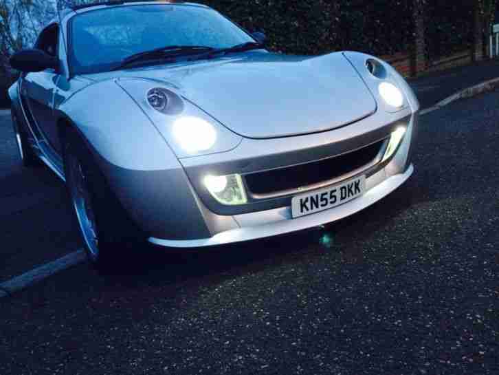 2005 SMART ROADSTER BRABUS AUTO! MONSOON SILVER! FSH! EXCELLENT COND! MODIFIED