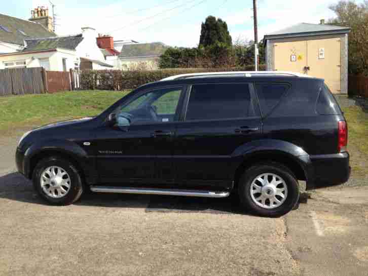2005 SSANGYONG REXTON RX270 SE5 AUTO BLACK 4 x 4