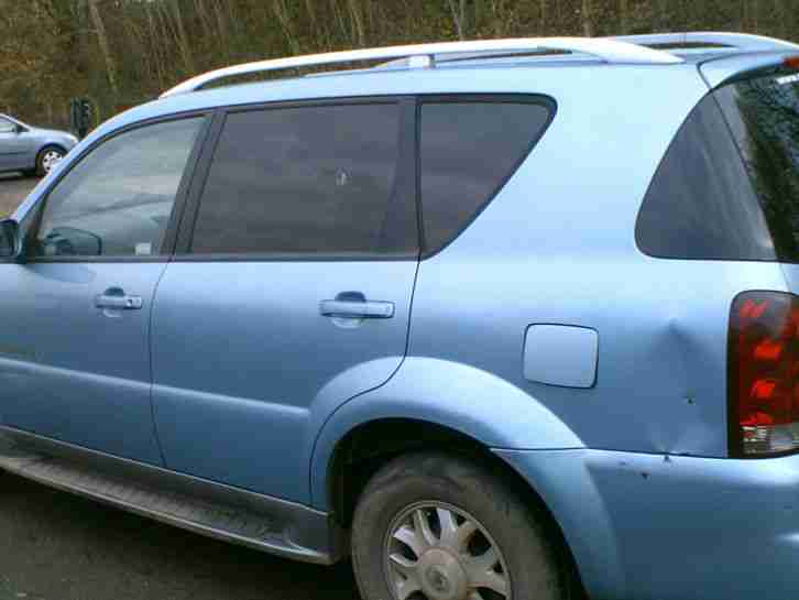 2005 SSANGYONG REXTON RX270 SE5 AUTO BLUE