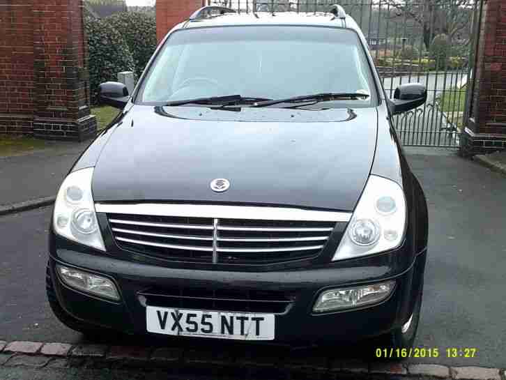 2005 REXTON RX270 SX5 AUTO BLACK