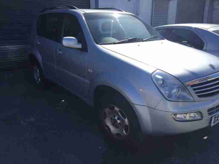 2005 SSANGYONG REXTON RX270 SX5 AUTO SILVER CHEAP SPARES OR REPAIR