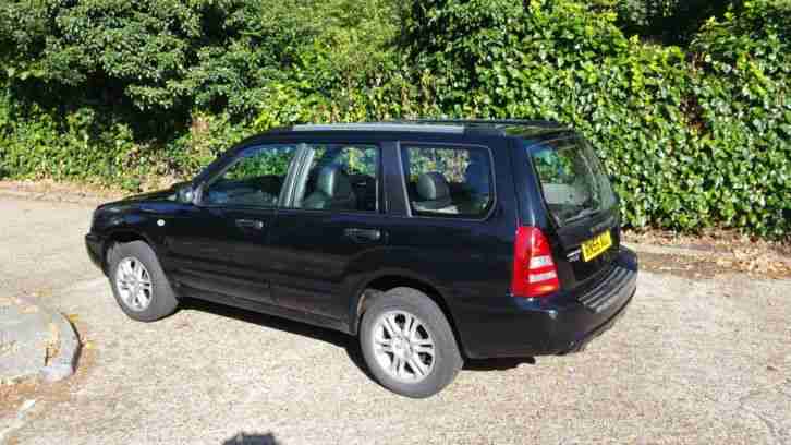 2005 SUBARU FORESTER 2.5 XTen Turbo FSH Black