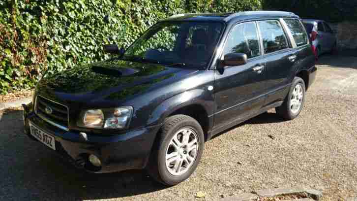 2005 SUBARU FORESTER 2.5 XTen Turbo FSH Black
