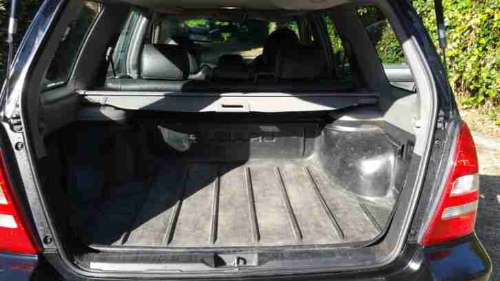 2005 SUBARU FORESTER 2.5 XTen Turbo FSH Black