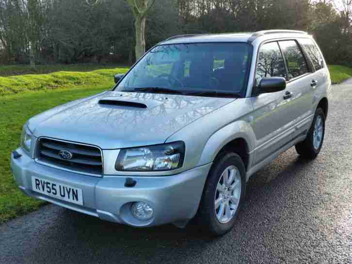 2005 FORESTER XT TURBO AUTO SILVER