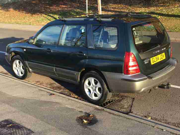 2005 SUBARU FORESTER XT TURBO GREEN/GREY