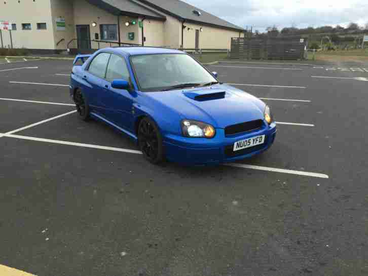 2005 SUBARU IMPREZA WRX 300 TURBO BLUE HPI CLEAR