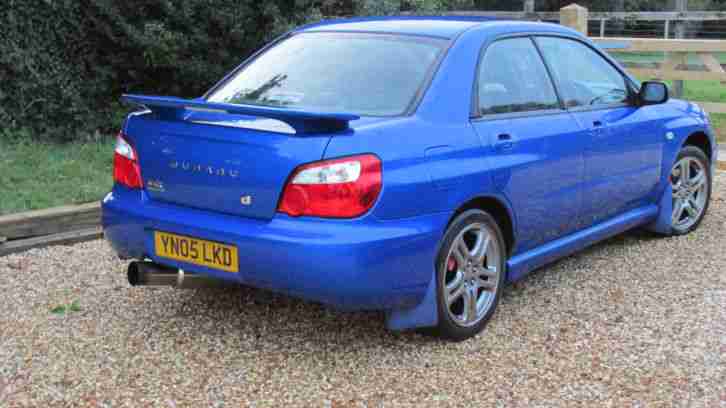 2005 IMPREZA WRX BLUE