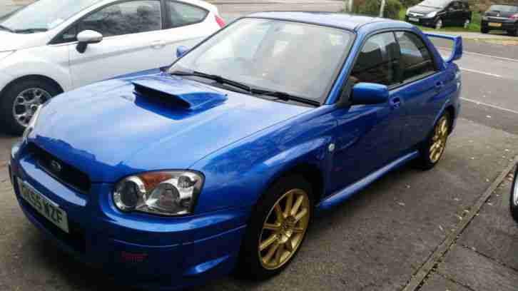 2005 IMPREZA WRX STI TYPE UK BLUE