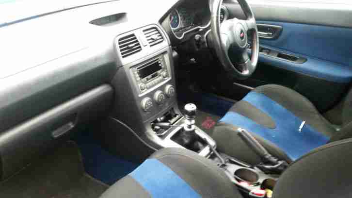 2005 SUBARU IMPREZA WRX-STI TYPE UK BLUE PRODRIVE (DCCD) WIDETRACK