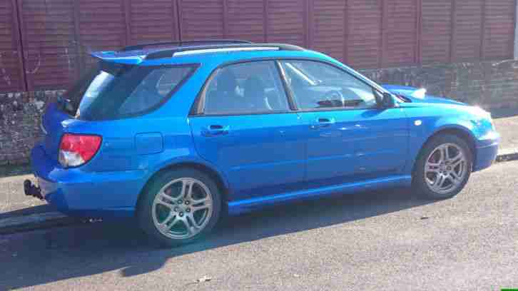 2005 SUBARU IMPREZA WRX TURBO BLUE