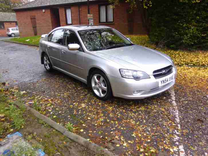 2005 SUBARU LEGACY AUTO SILVER FULL LEATHER SAT NAVI 95K