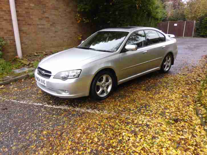 2005 SUBARU LEGACY AUTO SILVER FULL LEATHER SAT NAVI 95K