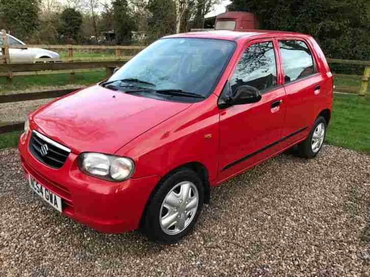 2005 ALTO GL RED £30 ROAD TAX LOW