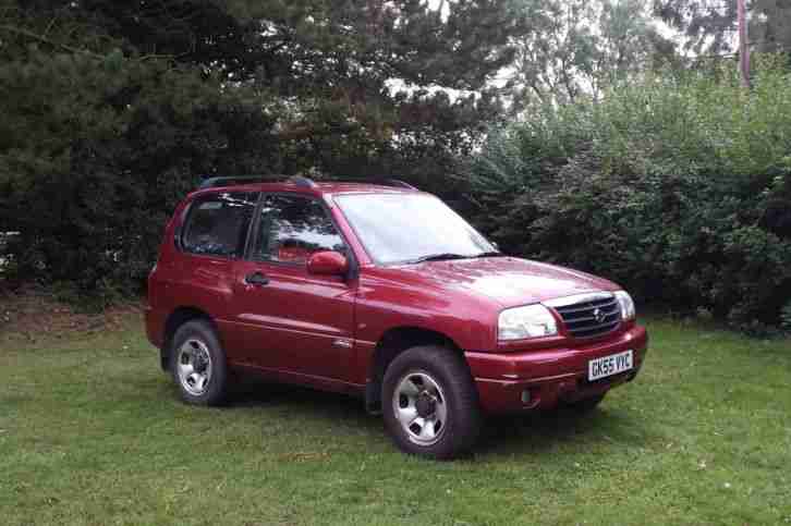 2005 SUZUKI GRAND VITARA 16V SPORT CASSIS RED - 1 lady owner