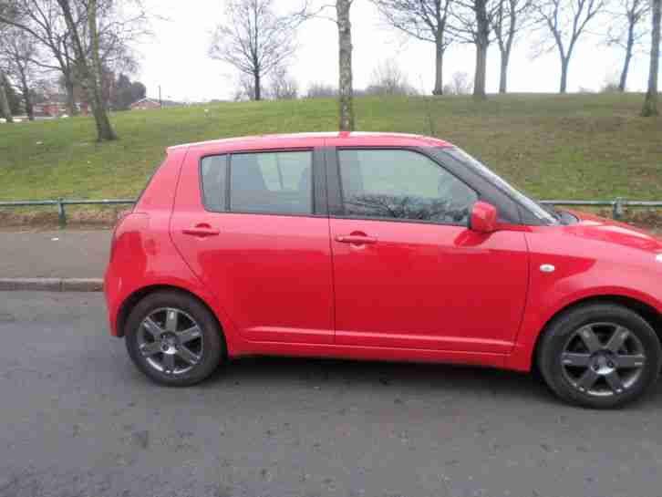 2005 SUZUKI SWIFT GL RED