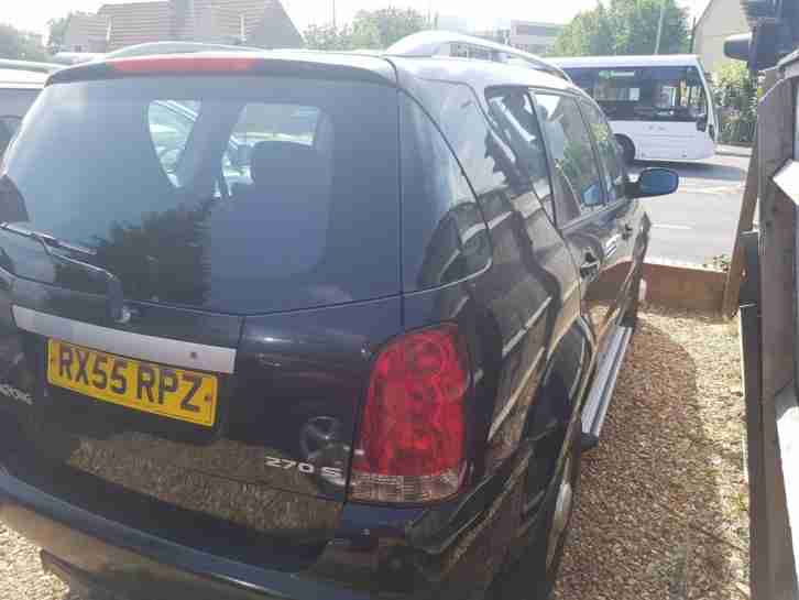 2005 Ssangyong Rexton 2.7TD RX 270 SE 4x4 diesel estate