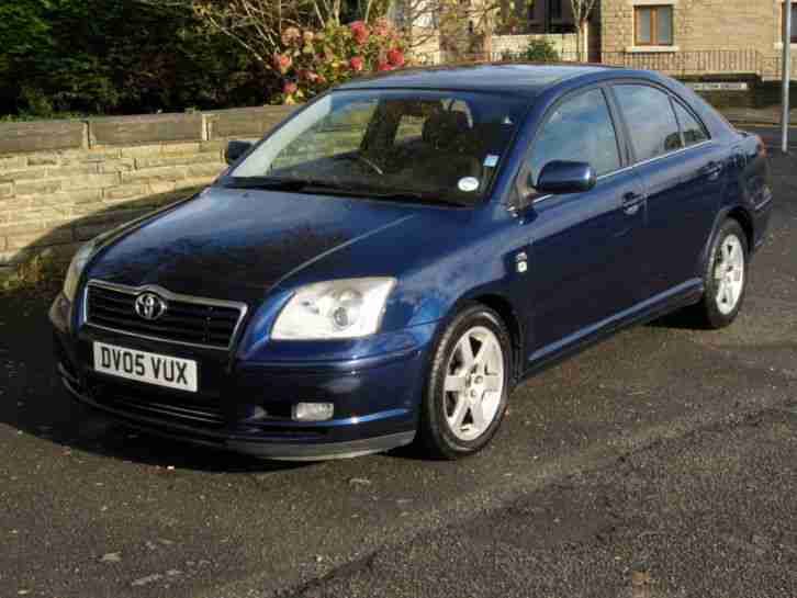 2005 TOYOTA AVENSIS 2.0 T4 D-4D BLUE