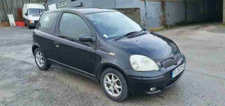 2005 TOYOTA YARIS 1.3 VVT-I COLOUR COLLECTION 3 DOOR HATCHBACK BLACK