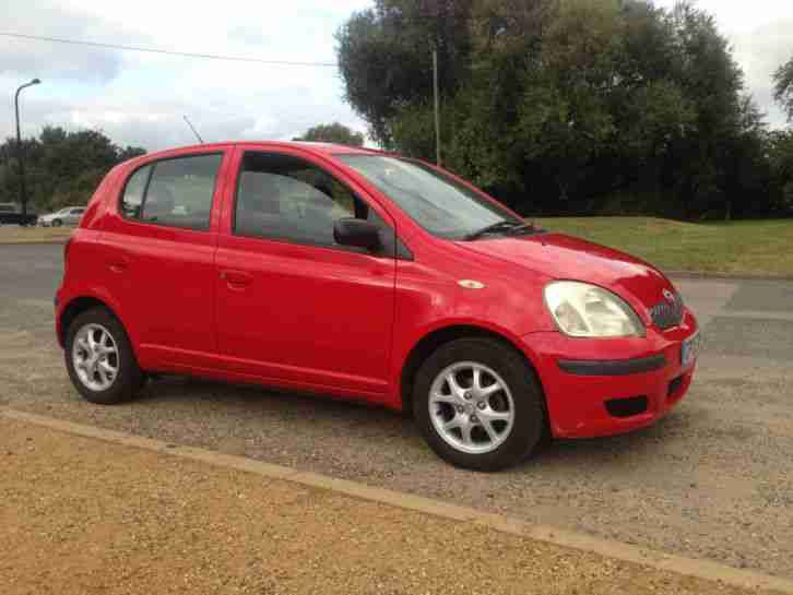 2005 YARIS T3 RED 23K VERY LOW