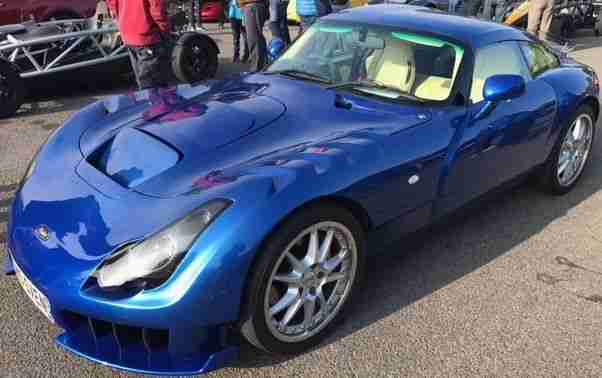 2005 TVR Sagaris GTS Blue Pearlescent Full Hide