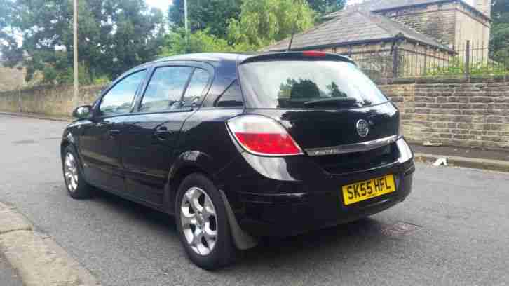 2005 VAUXHALL ASTRA 1.4 SXI TWINPORT BLACK