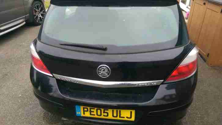 2005 VAUXHALL ASTRA SRI AUTO BLACK - SPARES OR REPAIR