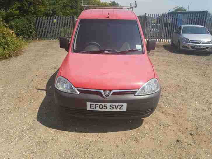 2005 VAUXHALL COMBO 1700 CDTI 16V RED