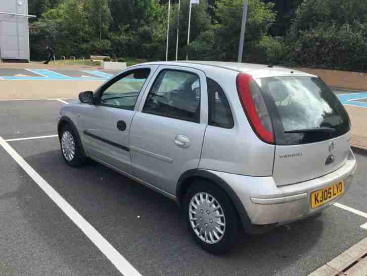 2005 VAUXHALL CORSA 1.2 SILVER 49K MILES 5 DOOR