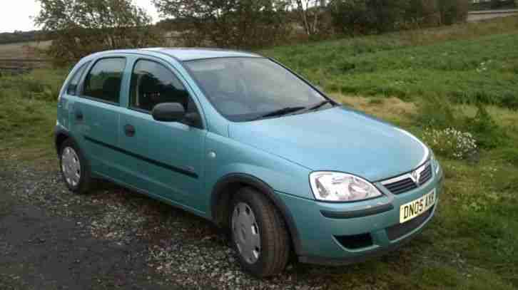 2005 VAUXHALL CORSA LIFE TWINPORT GREEN