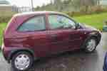 2005 VAUXHALL CORSA LIFE TWINPORT RED