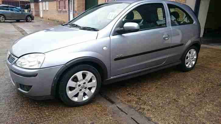 2005 VAUXHALL CORSA SXI+ 16V SILVER