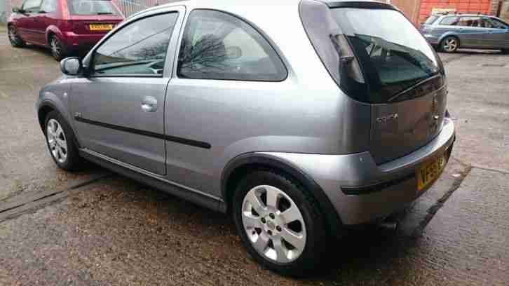 2005 VAUXHALL CORSA SXI+ 16V SILVER