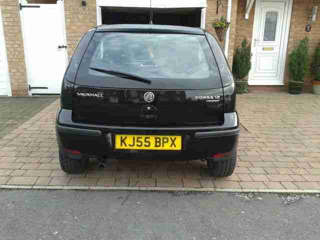 2005 VAUXHALL CORSA SXI TWINPORT BLACK