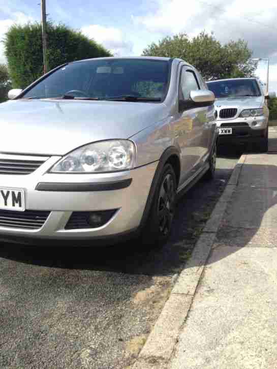 2005 VAUXHALL CORSA SXI TWINPORT SILVER 55K