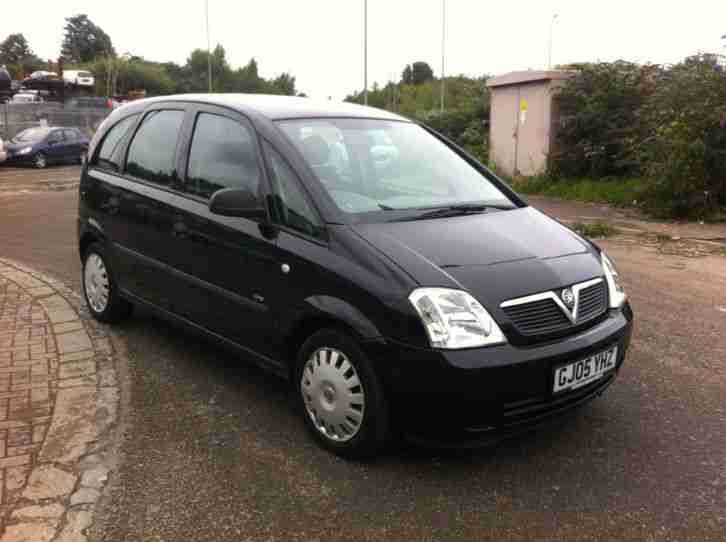 2005 VAUXHALL MERIVA LIFE TWINPORT BLACK