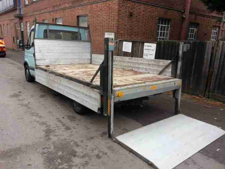 2005 VAUXHALL MOVANO DTI 3500 LWB BLUE, DROP SIDE AND TAIL LIFT