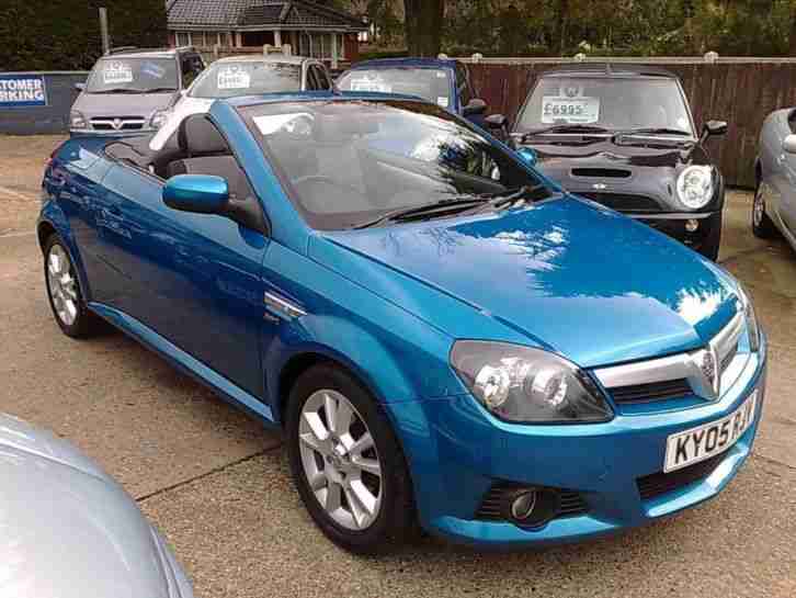 2005 VAUXHALL TIGRA 1.8i 16V Sport A C CONVERTIBLE HARDTOP MANUAL