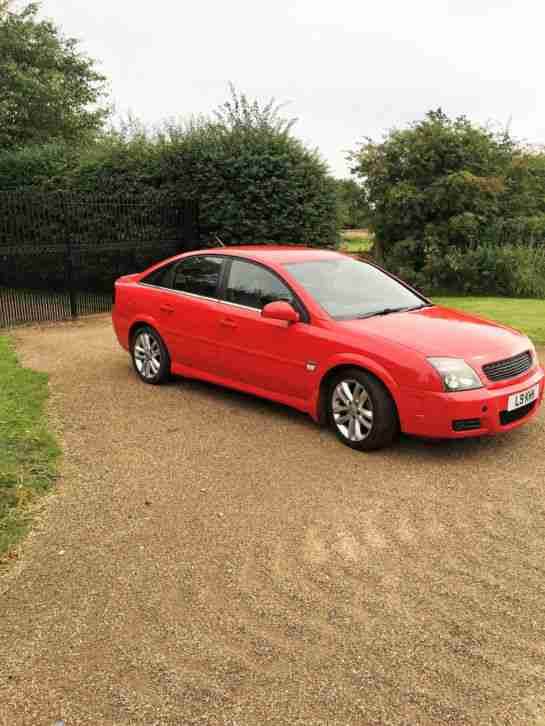 2005 VAUXHALL VECTRA SXI CDTI RED