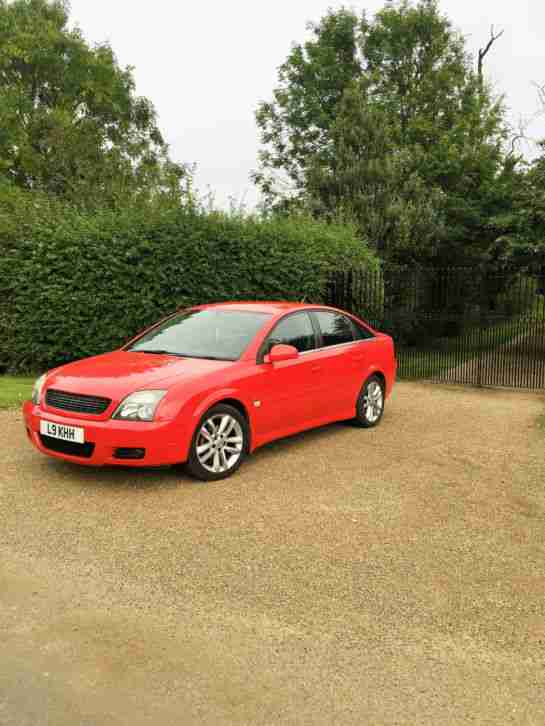 2005 VAUXHALL VECTRA SXI CDTI RED